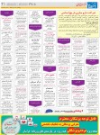 روزنامه استخدامی استان خراسان رضوی و شهر مشهد | پنجشنبه ۱۶ مهر ۹۴