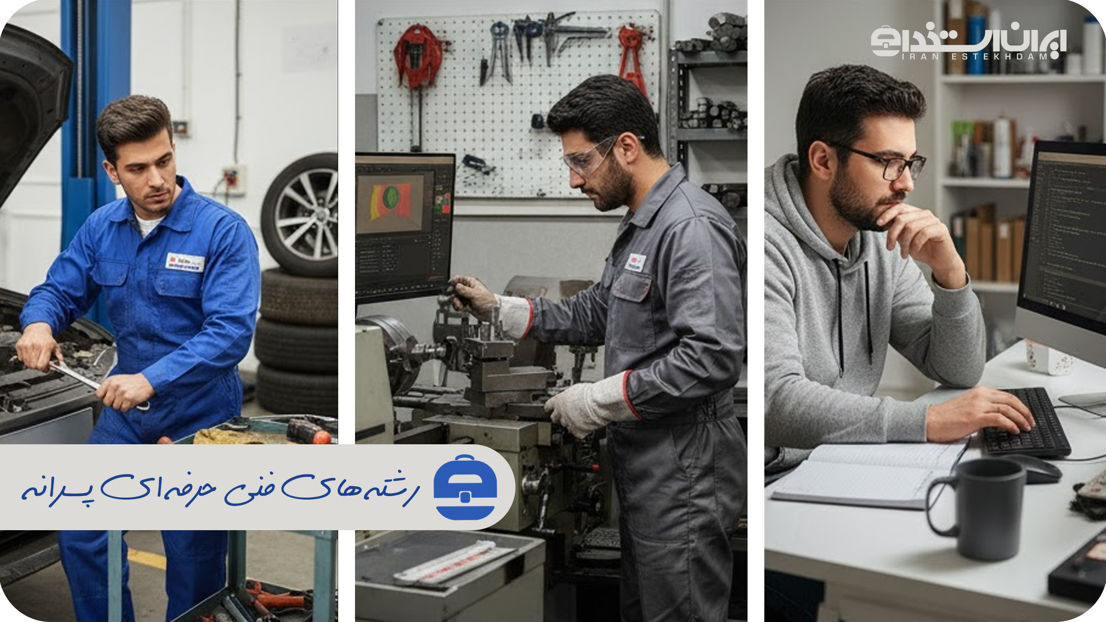 رشته های فنی حرفه ای پسرانه