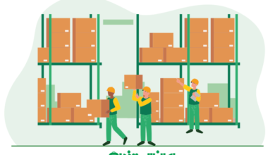 کارگر انبار