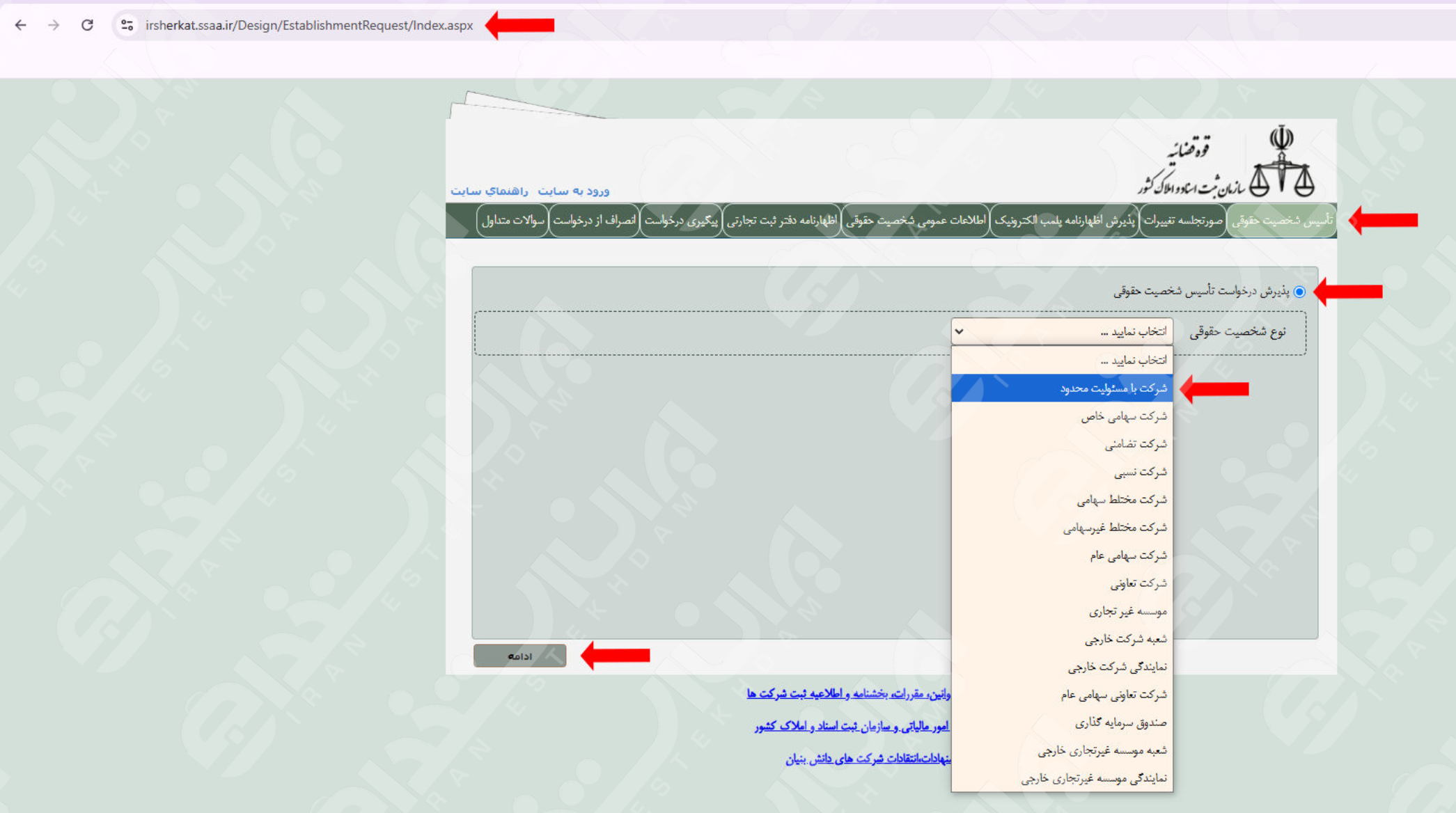 شرکت با مسئولیت محدود 