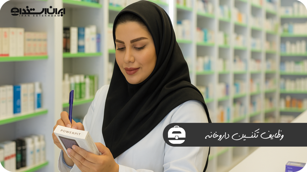 وظایف تکنسین داروخانه