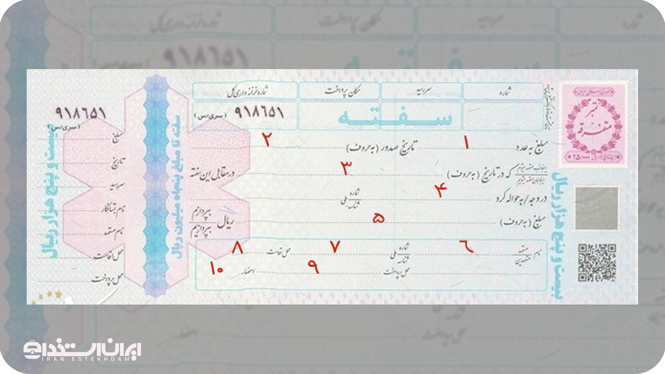 سفته حسن انجام کار را چگونه بنویسیم؟
