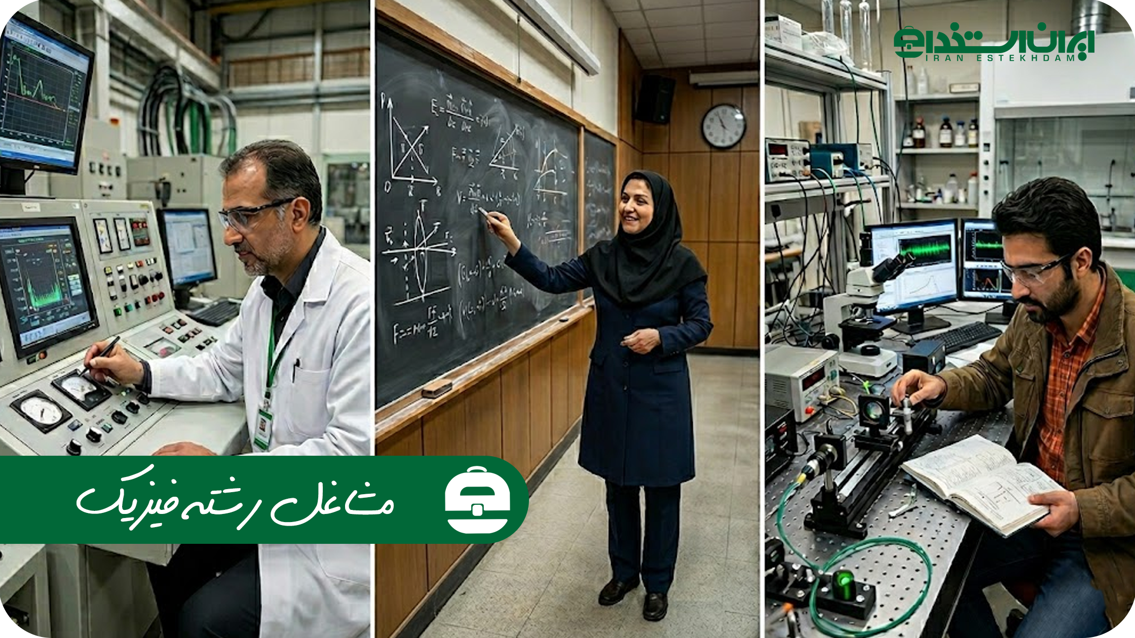 مشاغل رشته فیزیک