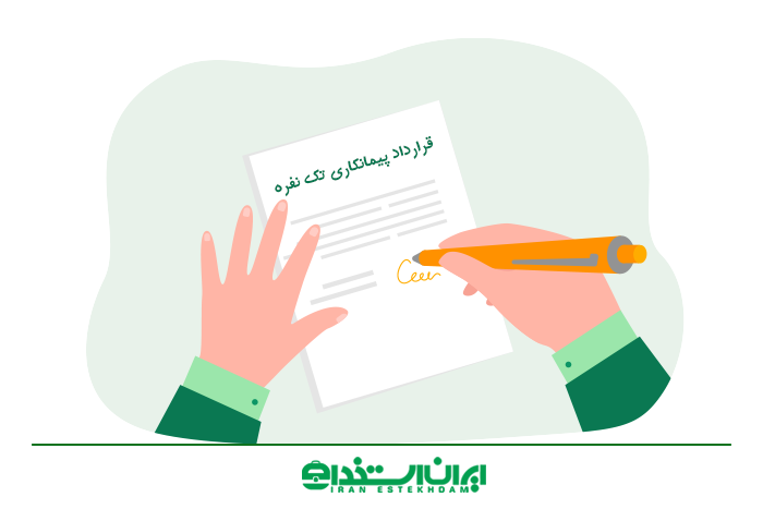قرارداد پیمانکاری تک نفر