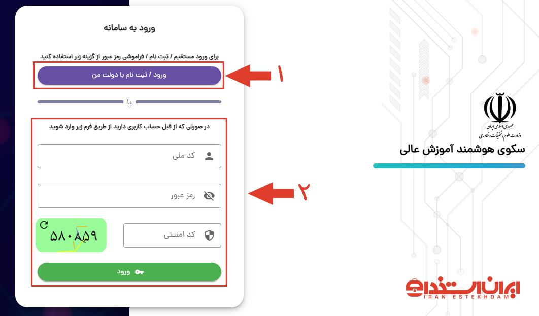 تاییدیه تحصیلی وزارت علوم