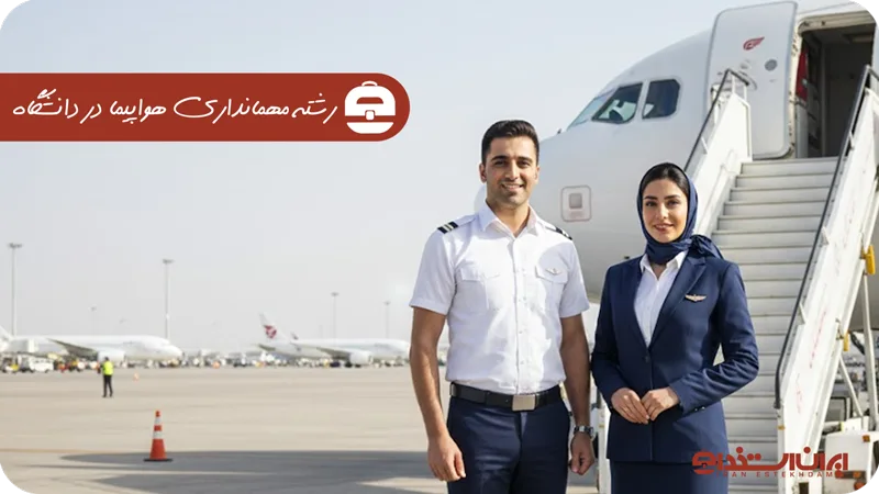 رشته مهمانداری هواپیما در دانشگاه